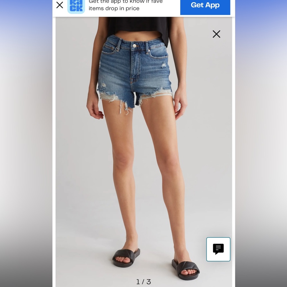 Good American BOMBSHELL SHORTS | INDIGO431 - INDIGO431 / 10